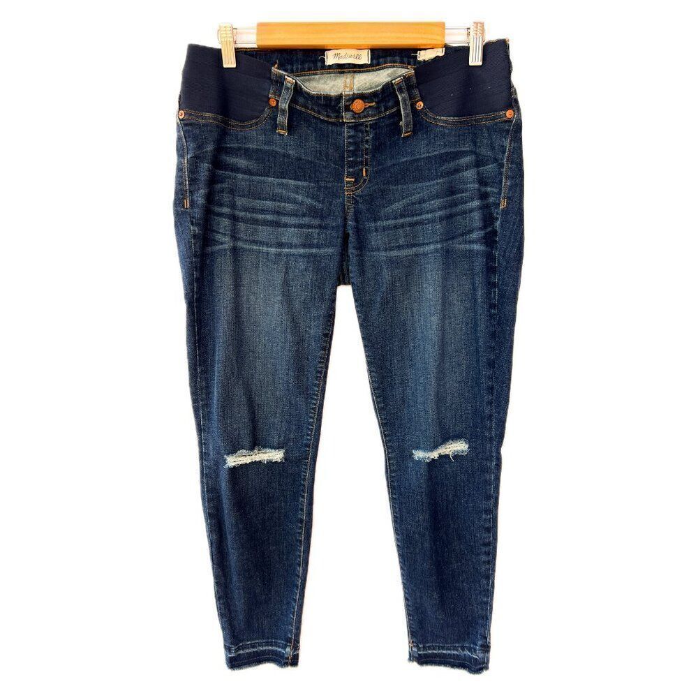 Madewell Dark Wash Maternity Skinny Denim Jeans Size 32